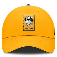 Casquette ajustable Nike Gold Pittsburgh Pirates Cooperstown Club Dri-FIT pour homme