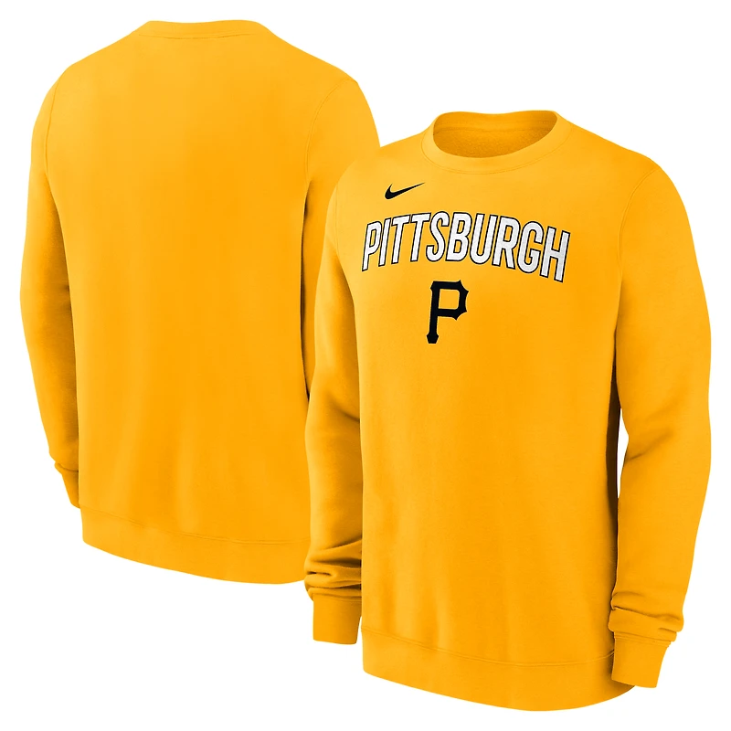 Men's Nike Gold Pittsburgh Pirates Sweatshirt