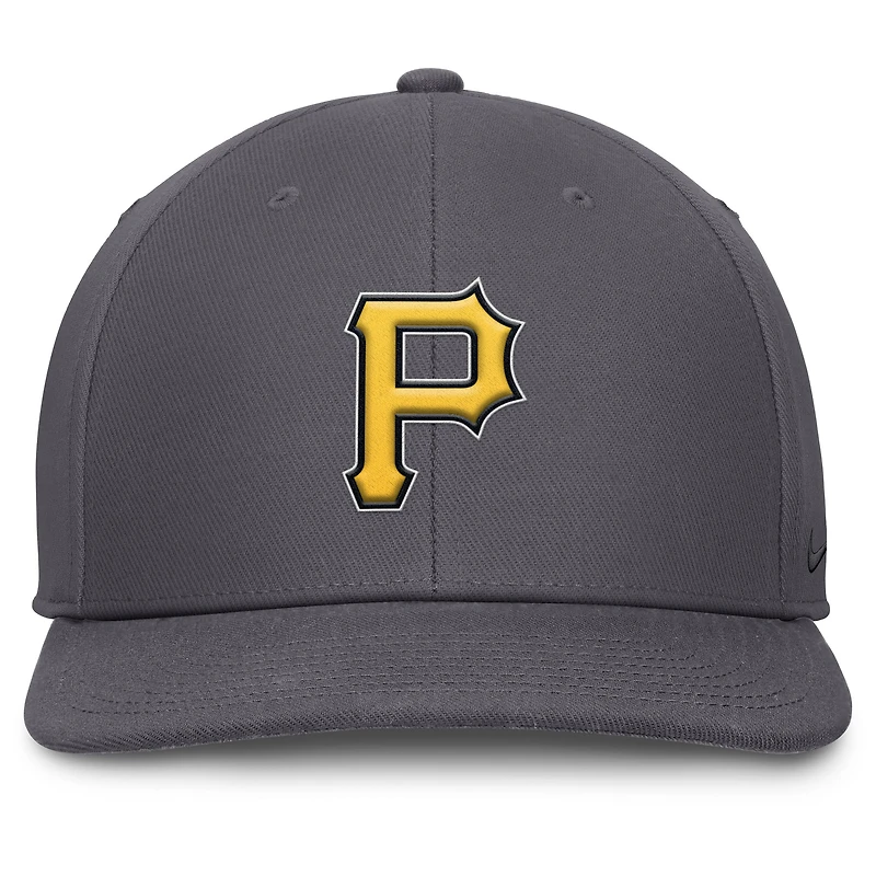 Casquette Snapback Pro Performance pour homme Nike grise des Pirates de Pittsburgh