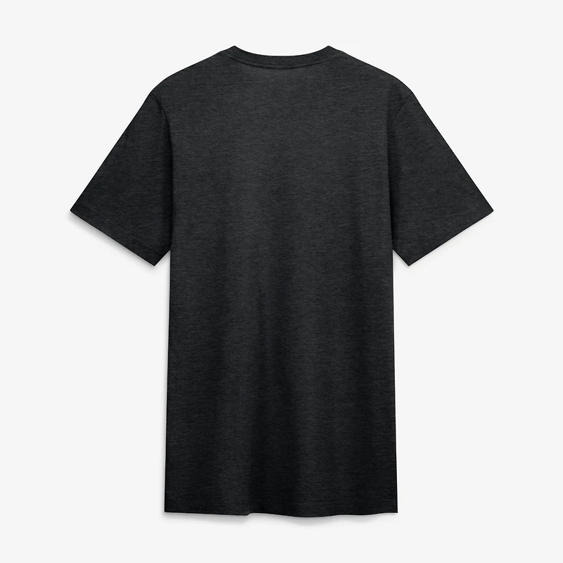 Men's Nike Heather Black Pittsburgh Pirates Cooperstown Logo Tri-Blend T-Shirt