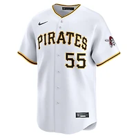 Men's Nike Jason Delay White Pittsburgh Pirates Home Limited Player Jersey