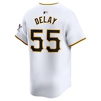 Men's Nike Jason Delay White Pittsburgh Pirates Home Limited Player Jersey