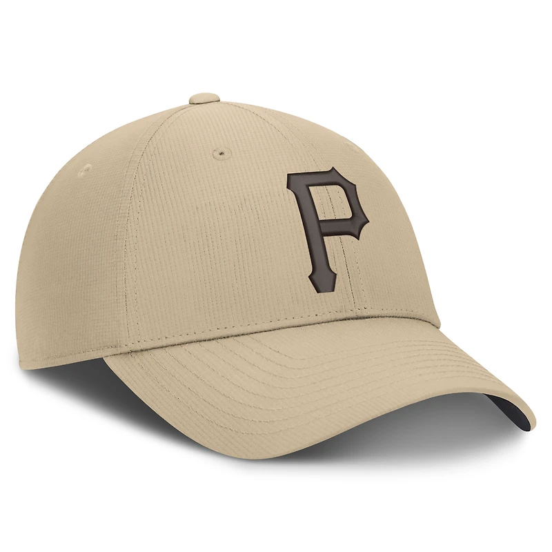 Men's Nike Khaki Pittsburgh Pirates Desert Ripstop Club Adjustable Hat