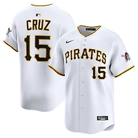 Maillot de joueur alternatif Nike Oneil Cruz pour homme, blanc, Pirates Pittsburgh, édition limitée