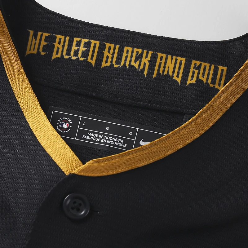 Men's Nike Paul Skenes Black Pittsburgh Pirates 2026 City Connect Stadium Jersey