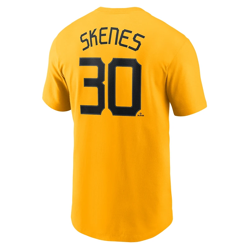 T-shirt avec nom et numéro Nike Paul Skenes pour hommes, Pittsburgh Pirates Fuse