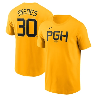 T-shirt avec nom et numéro Nike Paul Skenes pour hommes, Pittsburgh Pirates Fuse