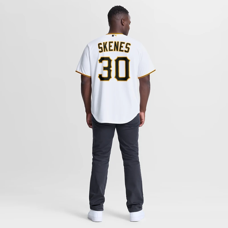 Men's Nike Paul Skenes White Pittsburgh Pirates Home Replica Jersey