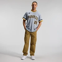 Maillot Nike Roberto Clemente blanc pour homme des Pirates de Pittsburgh, collection limitée Cooperstown