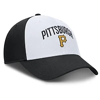 Casquette ajustable Nike blanche/noire Pittsburgh Pirates Club Performance pour homme