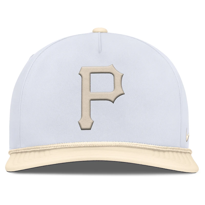 Casquette Nike Pro Performance Snapback pour homme, blanc/crème