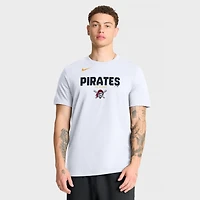 Men's Nike White Pittsburgh Pirates Bold Team Name T-Shirt