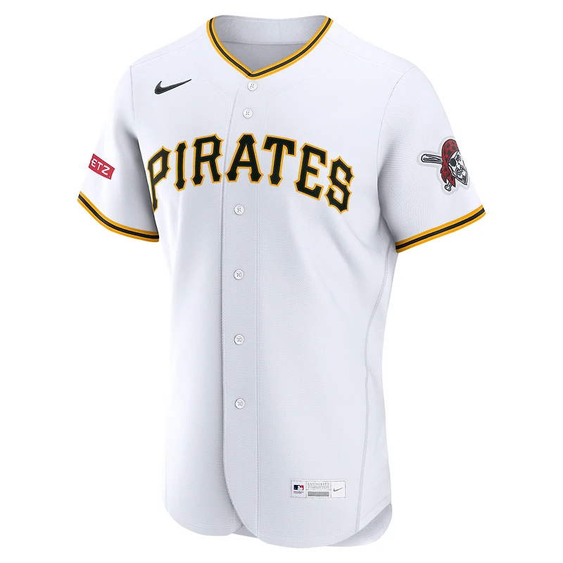 Men's Nike White Pittsburgh Pirates Home Authentic Jersey