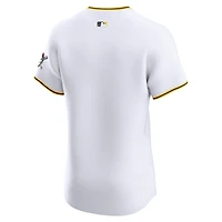 Maillot Nike blanc domicile Elite des Pirates de Pittsburgh pour homme