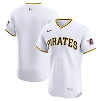 Maillot Nike blanc domicile Elite des Pirates de Pittsburgh pour homme