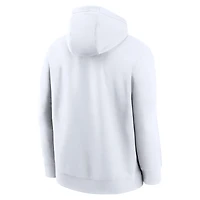 Men's Nike White Pittsburgh Pirates Logo Club Hoodie