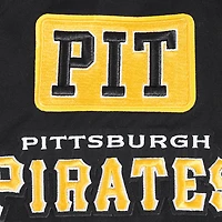 Men's Pro Standard Black Pittsburgh Pirates Area Code Twill Full-Zip Jacket
