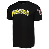 T-shirt Pro Standard noir avec logo de l'équipe Pittsburgh Pirates pour homme