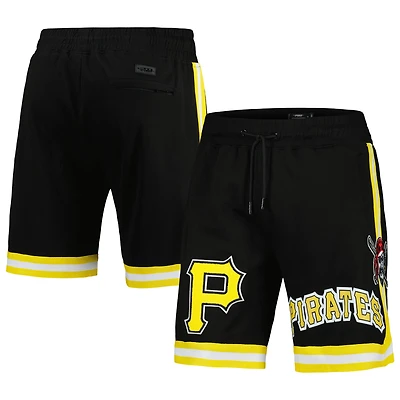 Short de l'équipe des Pirates Pittsburgh, noir, qualité professionnelle, pour homme