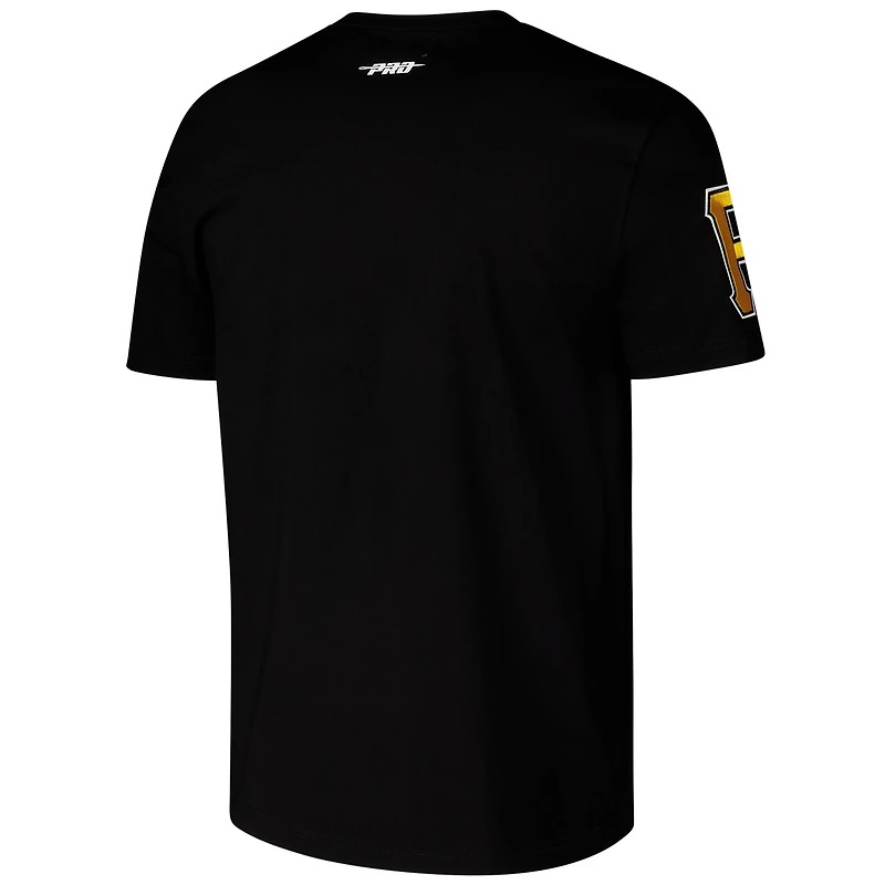 T-shirt à épaules tombantes Turn It Up Pro Standard pour homme, noir, des Pirates de Pittsburgh