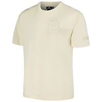 Men's Pro Standard Cream Pittsburgh Pirates Neutral CJ Dropped Shoulders T-Shirt