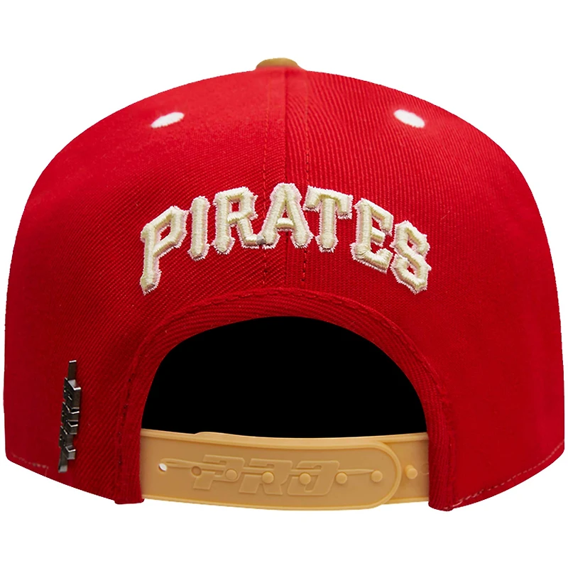 Casquette Snapback Pro Standard Pittsburgh Pirates Strawberry Ice Cream Snapback pour homme, blanc/rouge