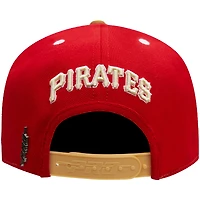 Casquette Snapback Pro Standard Pittsburgh Pirates Strawberry Ice Cream Snapback pour homme, blanc/rouge