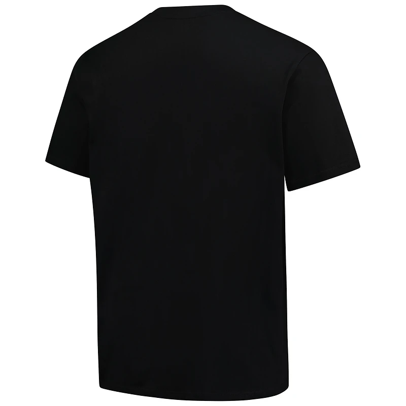 T-shirt à logo principal Big & Tall des Pirates de Pittsburgh pour hommes, noir