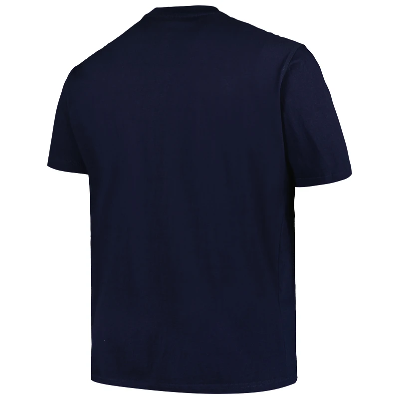 T-shirt Americana pour hommes, profil bleu marine, Pittsburgh Pirates, grand et