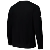 Sweat-shirt ras du cou léger noir Stitches pour homme des Pirates de Pittsburgh