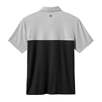 Polo tri-blend gris/noir TravisMathew des Pirates de Pittsburgh Home Run Leader pour homme