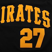 Mitchell & Ness Pittsburgh Pirates Kent Tekulve 1982 Cooperstown Collection Maillot d'entraînement authentique - Noir