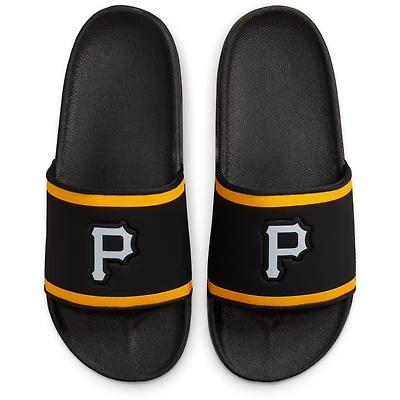 Sandales à enfiler Nike Pittsburgh Pirates Off-Court Wordmark