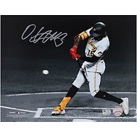 Photographie autographiée de Oneil Cruz des Pirates de Pittsburgh 11" x 14 "