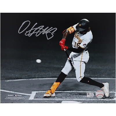 Photographie autographiée de Oneil Cruz des Pirates de Pittsburgh 11" x 14 "