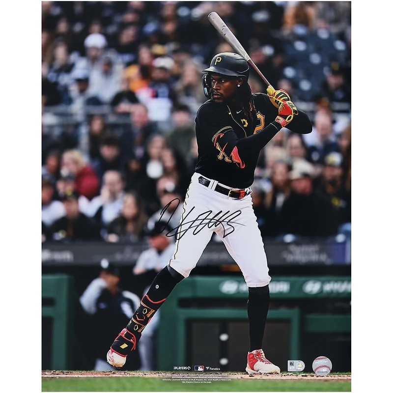 Photo dédicacée d'Oneil Cruz, joueur des Pirates de Pittsburgh, en position debout (40,6 x 50,8 cm)