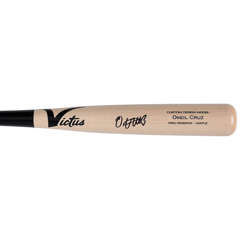 Batte de baseball Victus Game Model autographiée par Oneil Cruz des Pirates de Pittsburgh