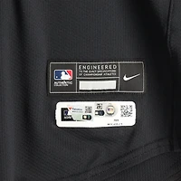 Maillot Nike noir Oneil Cruz des Pirates de Pittsburgh, numéro 15, utilisé lors de plusieurs matchs de la saison 2025 de la MLB