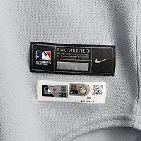 Maillot Nike gris Oneil Cruz des Pirates de Pittsburgh (n° 15) utilisé lors du match contre les Angels de Los Angeles le 23 avril 2025
