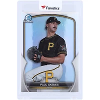 Carte Paul Skenes Pittsburgh Pirates 2023 Bowman Chrome Variation Refractor #BDC-14