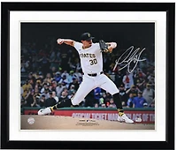 Paul Skenes Pittsburgh Pirates Autographed 16" x 20" MLB Debut Pitching Photograph