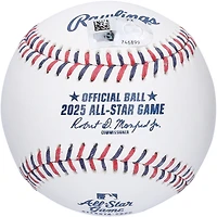 Paul Skenes, joueur de baseball autographié par les Pirates de Pittsburgh lors du match des étoiles de la MLB 2025