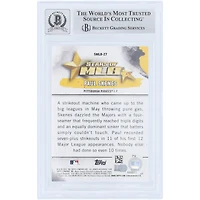 Paul Skenes Pittsburgh Pirates Autographed 2025 Topps Stars of the MLB #SMLB-27 Beckett Fanatics Witnessed Authenticated 9/10 Card