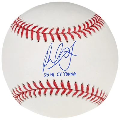 Paul Skenes Pittsburgh Pirates Autographed Baseball with "25 NL Cy Young" Inscription 