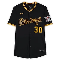 Paul Skenes Pittsburgh Pirates Autographed Black Nike Elite Jersey with Multiple Inscriptions - Limited Edition of 10