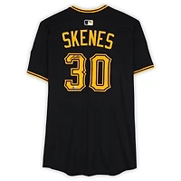 Maillot Nike Elite noir autographié de Paul Skenes, Pirates de Pittsburgh