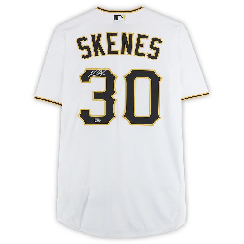 V106832 Pirate Paul Skenes Pittsburgh Pirates Autographié Blanc Nike Authentique Jersey Paul Skenes AUT BB JERSEY 45890 AUTJERBSB JRSYSK0040 # 7