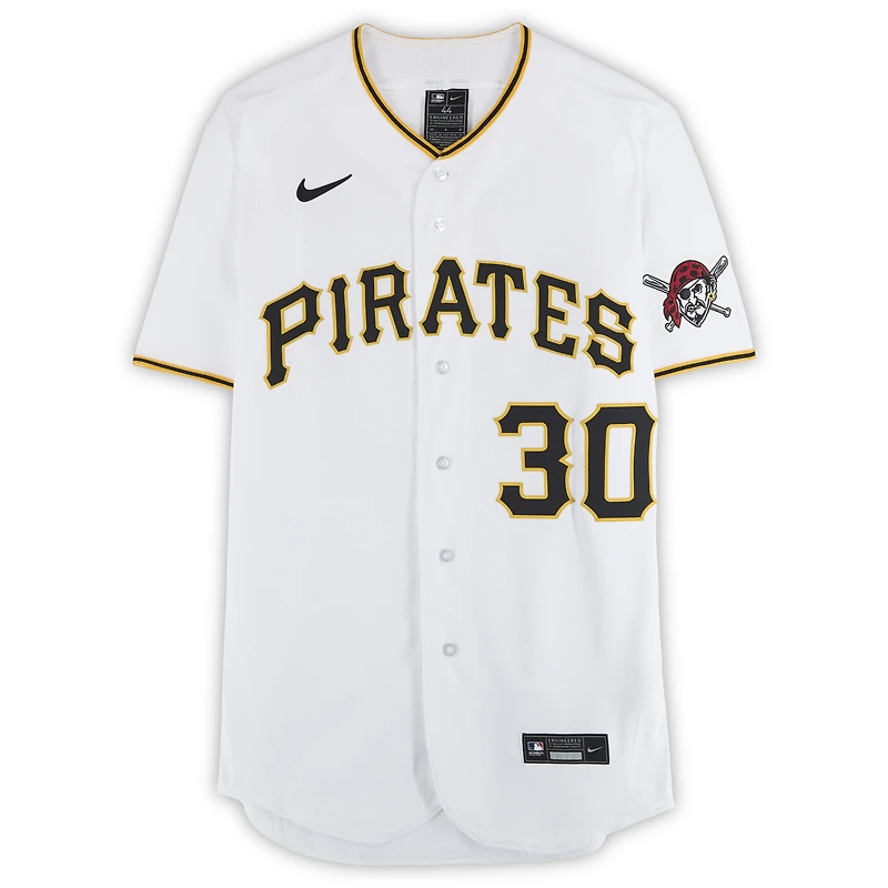 V106832 Pirate Paul Skenes Pittsburgh Pirates Autographié Blanc Nike Authentique Jersey Paul Skenes AUT BB JERSEY 45890 AUTJERBSB JRSYSK0040 # 7
