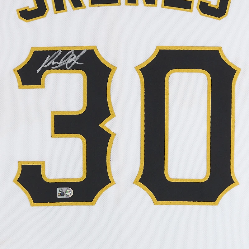 V106832 Pirate Paul Skenes Pittsburgh Pirates Autographié Blanc Nike Authentique Jersey Paul Skenes AUT BB JERSEY 45890 AUTJERBSB JRSYSK0040 # 7