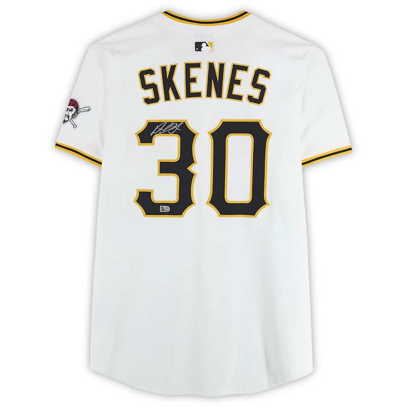 V106832 Pirate Paul Skenes Pittsburgh Pirates Dédicacé Blanc Nike Elite Jersey Paul Skenes AUT BB JERSEY 45890 AUTJERBSB JRSYSK0039 # 6